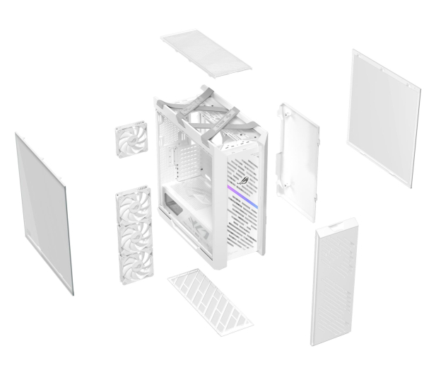 ASUS ROG STRIX HELIOS II GX601S White - 1604037 - zdjęcie 8